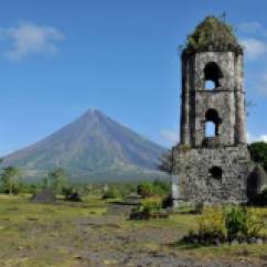 Mayon Volcano and Cagsawa ruins